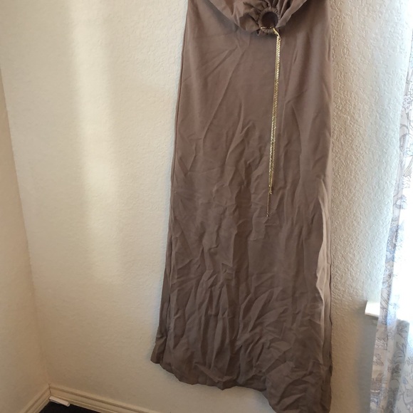 Dundas Jade Maxi Dress in Sand - Picture 11 of 13